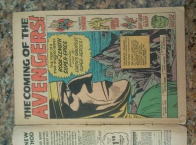 Avengers #1 Value? inside front cover