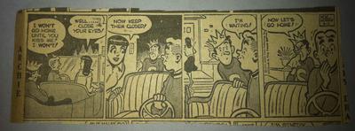 Bob Montana Archie Comic Strip