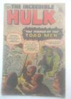 Incredible Hulk #2 1962 Value?