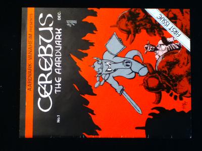 Cerebus #1 Value? front cover Cerebus #1 Value? front cover