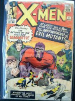 X-Men #4 value: in this condition, $20-40 X-Men #4 value: in this condition, $20-40