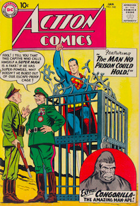 Superman Action Comics #248: Origin and First Appearance of Congorilla. Click for values