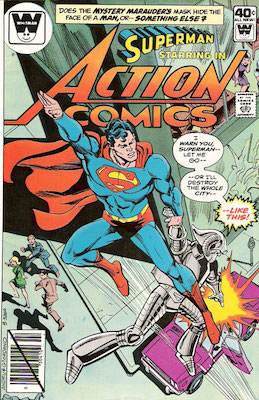 Action Comics #504. Click for current values.