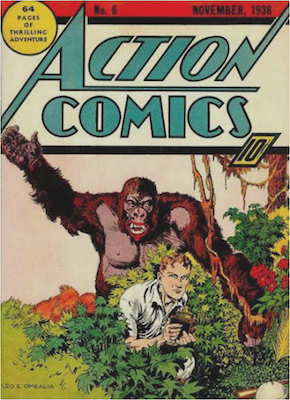 Action Comics #6: 1st Appearance of Jimmy Olsen. Click for values
