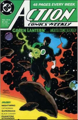 Action Comics #614. Click for values.