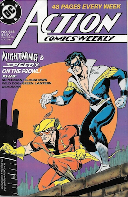 Action Comics #618. Click for values.