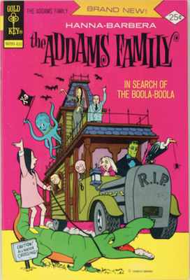 Addams Family #1, Gold Key. Click for values