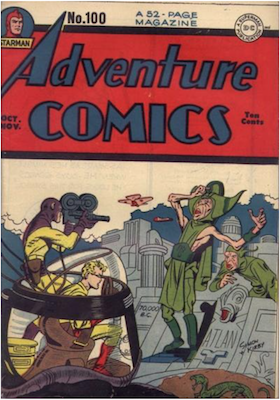 Adventure Comics #100. Click for values.