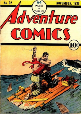 Adventure Comics #32. Click for values.