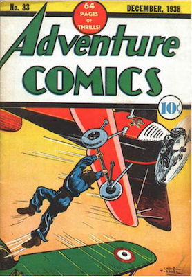 Adventure Comics #33. Click for values.