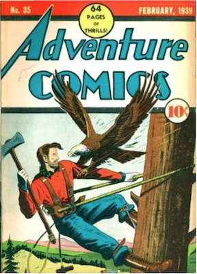 Adventure Comics #35. Click for values.