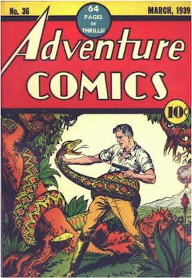 Adventure Comics #36. Click for values.