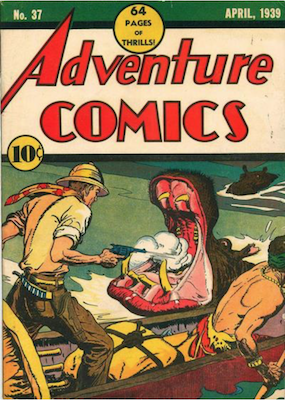 Adventure Comics #37. Click for values.