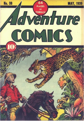 Adventure Comics #38. Click for values.