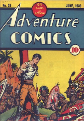 Adventure Comics #39. Click for values.