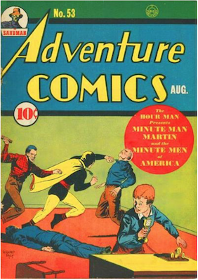 Adventure Comics #53. Click for values.