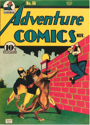 Adventure Comics #56. Click for values.