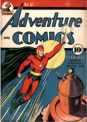 Adventure Comics #61. Click for values.