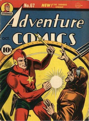 Adventure Comics #67. Click for values.