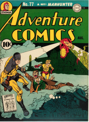 Adventure Comics #77. Click for values.