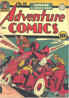 Adventure Comics #80. Click for values.