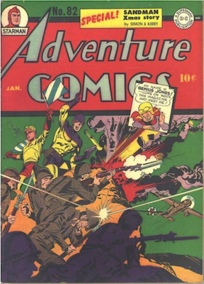 Adventure Comics #82. Click for values.