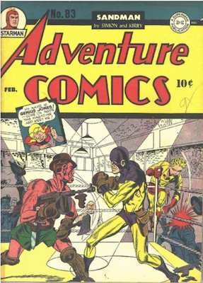 Adventure Comics #83. Click for values.