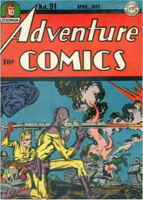 Adventure Comics #91. Click for values.