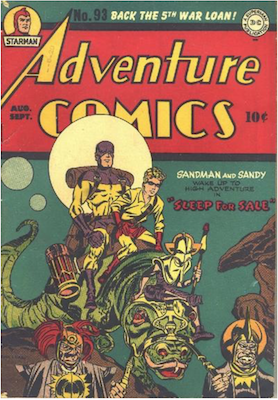 Adventure Comics #93. Click for values.