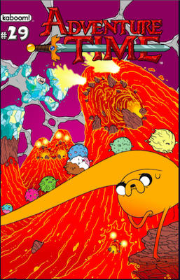 Adventure Time Comic #29. Click here for values.