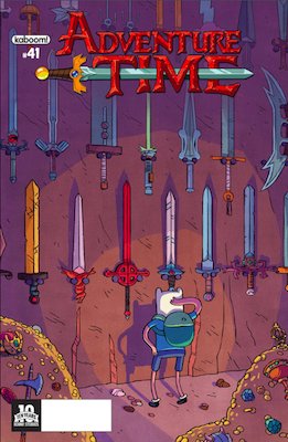 Adventure Time Comic #41. Click here for values.