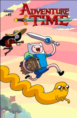 Adventure Time Comic #45. Click here for values.