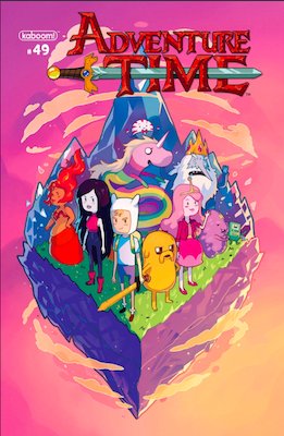 Adventure Time Comic #49. Click here for values.