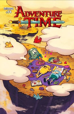 Adventure Time Comic #54. Click here for values.