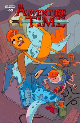 Adventure Time Comic #59. Click here for values.