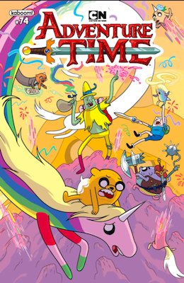 Adventure Time Comic #74. Click here for values.
