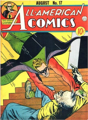 All-American Comics #17: 2nd appearance of Golden Age Green Lantern. Click for values