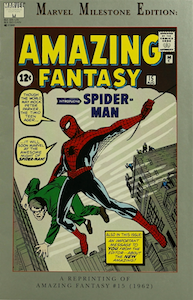 Amazing Fantasy 15 REPRINT: Marvel Milestone Edition, limited value