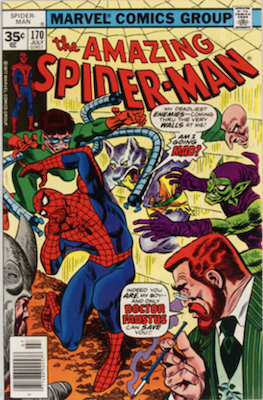 Amazing Spider-Man #170: Rare 35 Cent Price Variant. Click for values