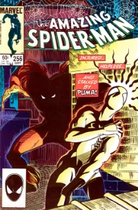 Amazing Spider-Man 256, first Puma