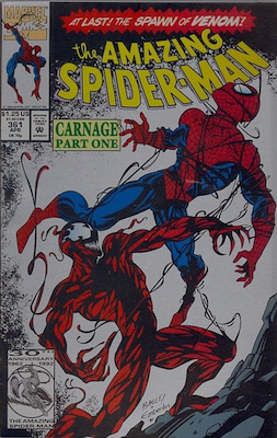 spiderman comic book covers venom