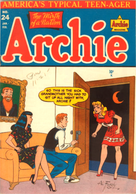 Archie Comics #24. Click for current values.