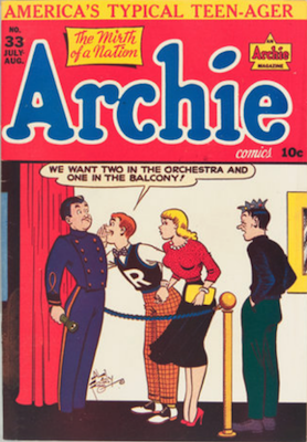 Archie Comics #33. Click for current values.