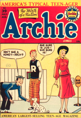 Archie Comics #39. Click for current values.