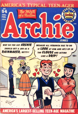 Archie Comics #54. Click for current values.