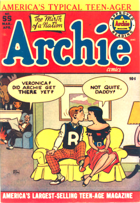 Archie Comics #55. Click for current values.