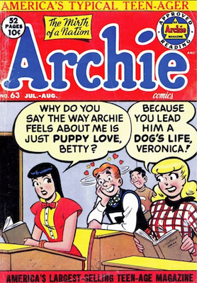 Archie Comics #63. Click for current values.