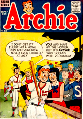 Archie Comics #82. Click for current values.