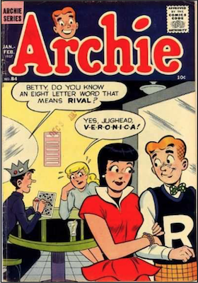 Archie Comics #84. Click for current values.