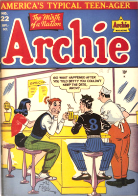 Archie Comics #22. Click for current values.